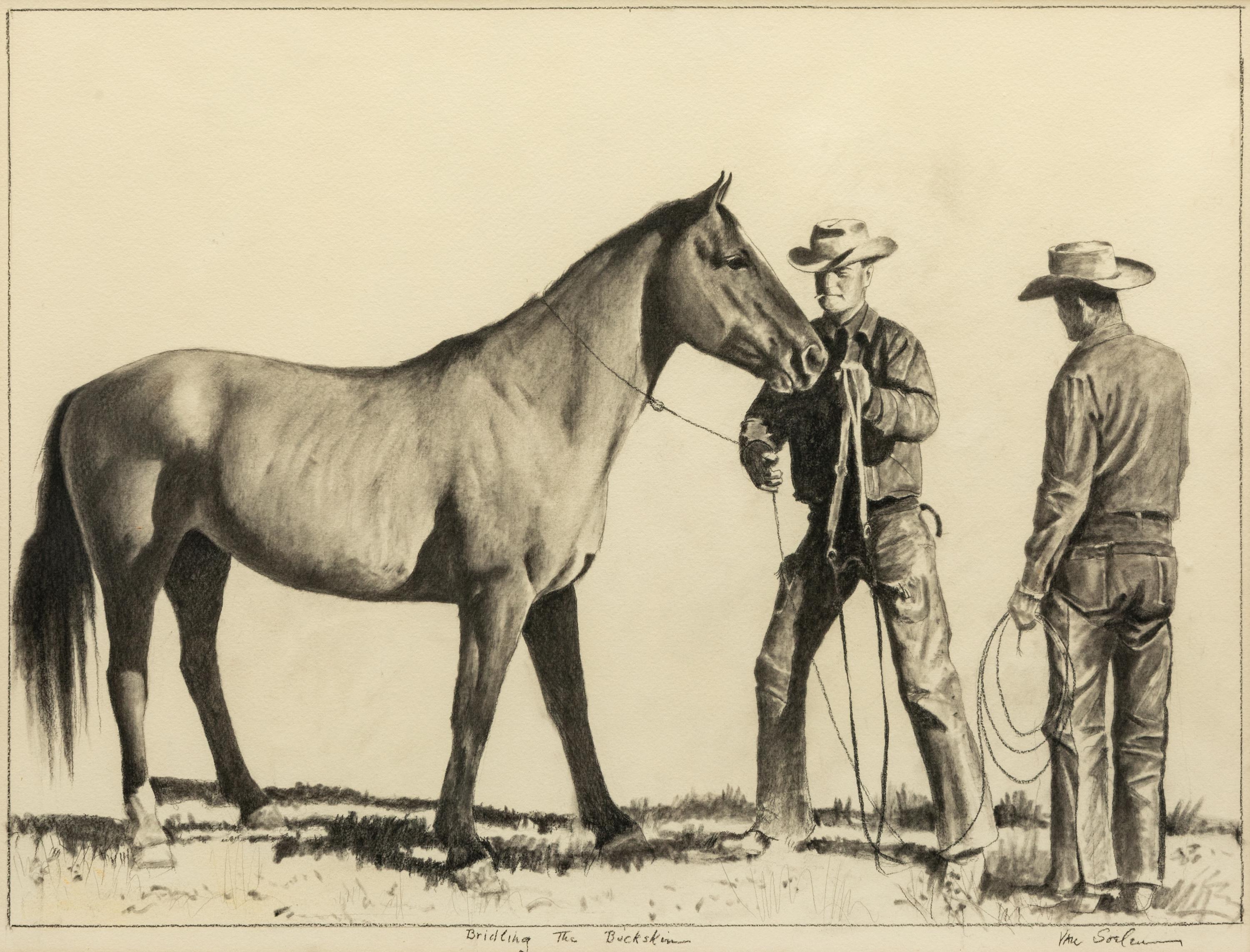 Bridling the Buckskin
