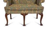 A George II Walnut Diminutive Settee
