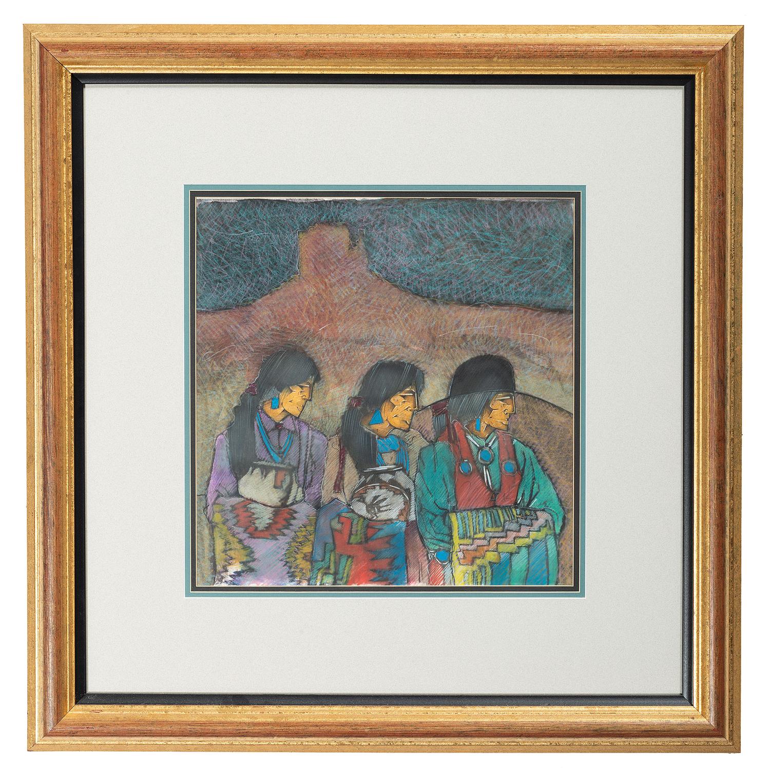 untitled, three figures