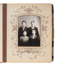 [EARLY PHOTOGRAPHY]. Four albums containing CDVs, tintypes, and cabinet cards of varying subjects.