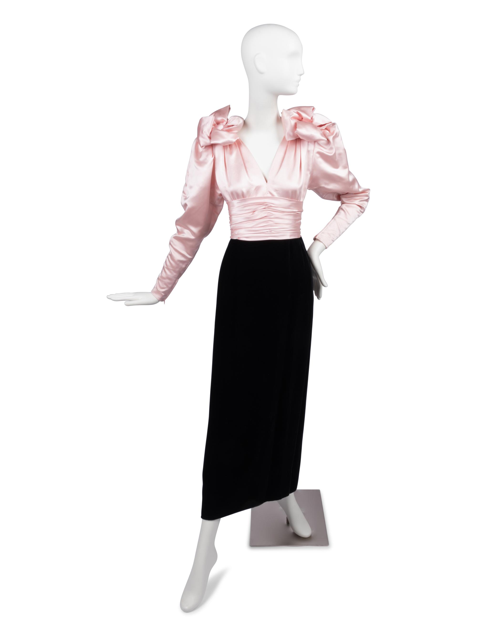 Nina Ricci Evening Dress with Stole, 1988