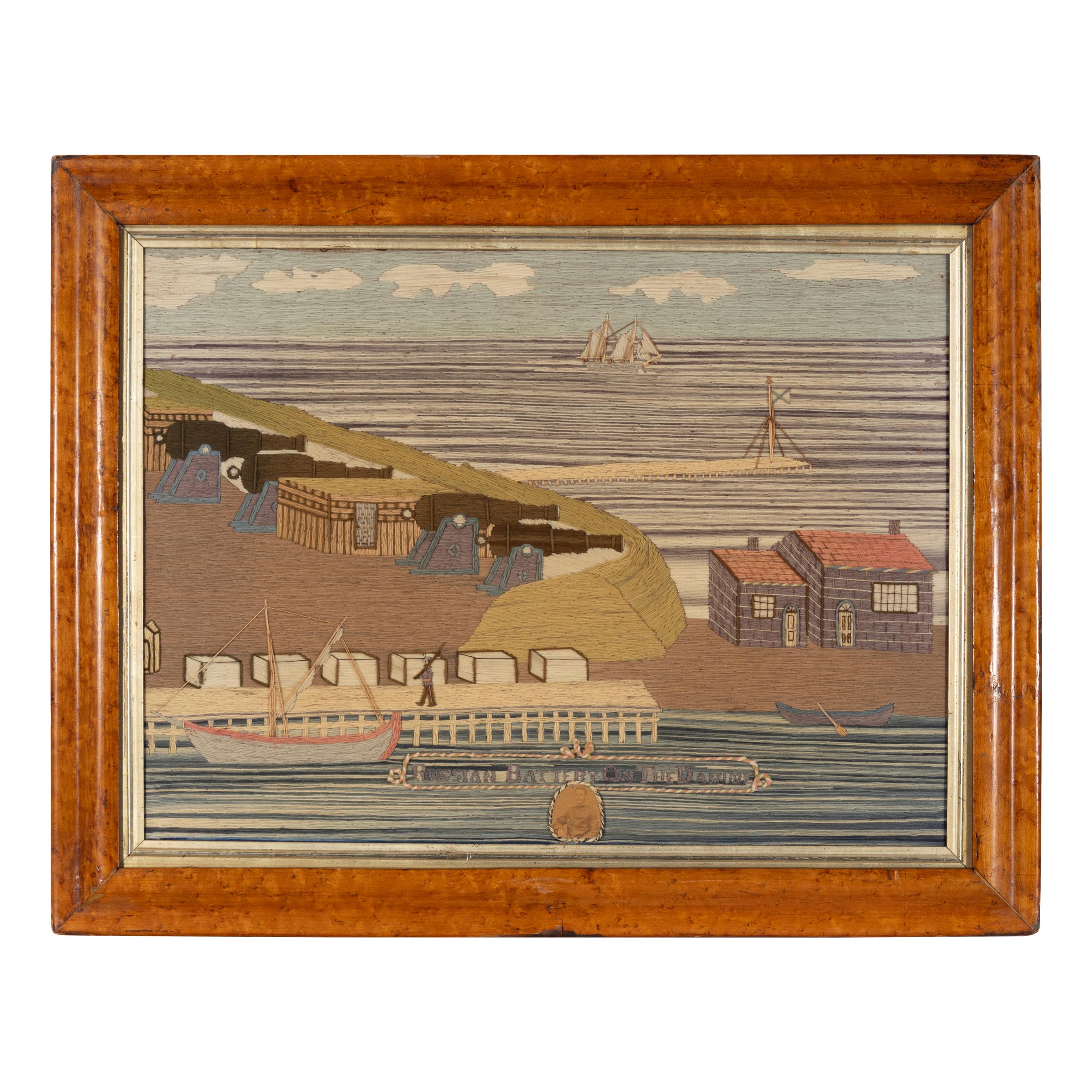 A Sailor's Woolwork Picture