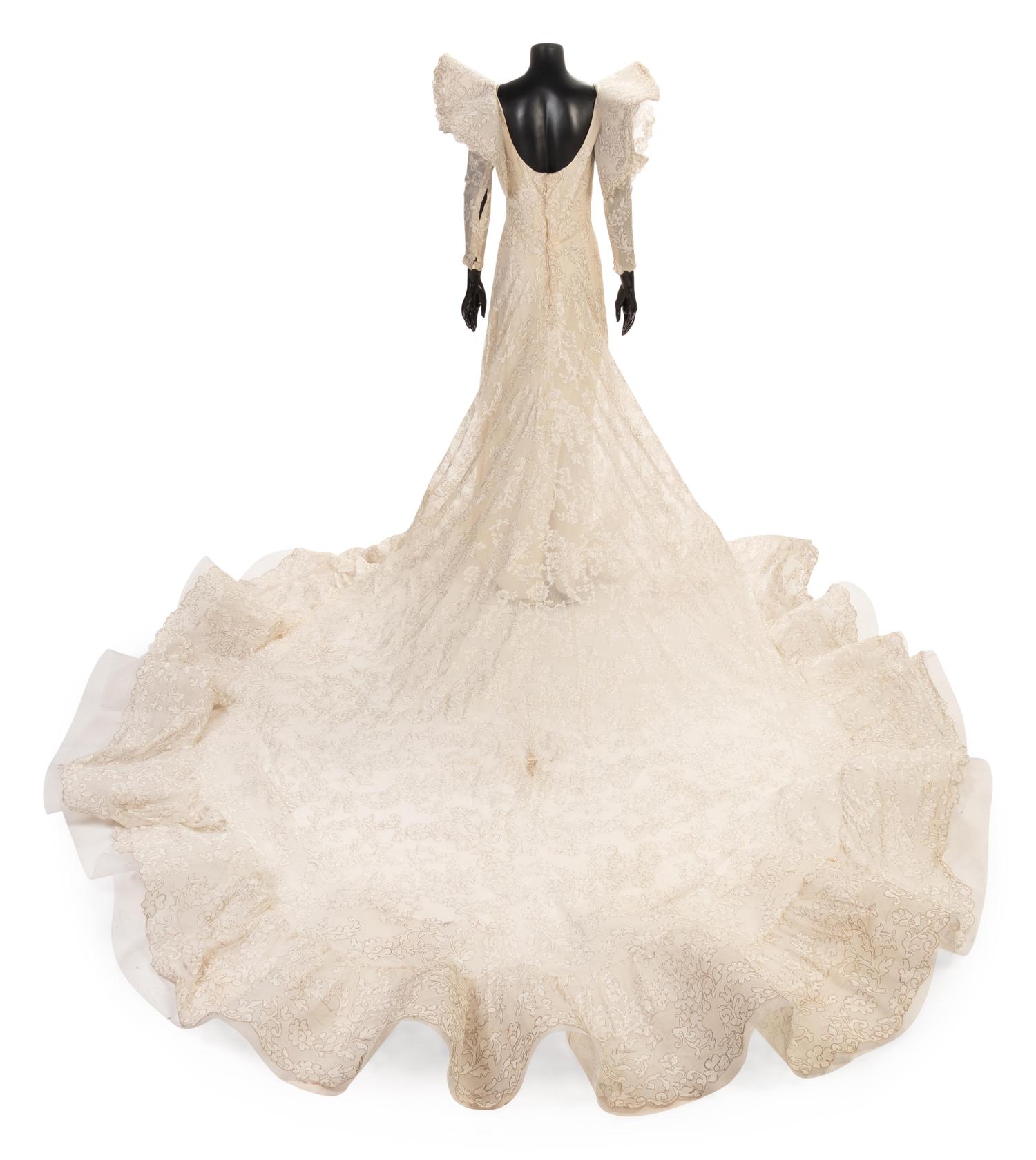 Pierre Cardin White Evening Dress, 1970-80s