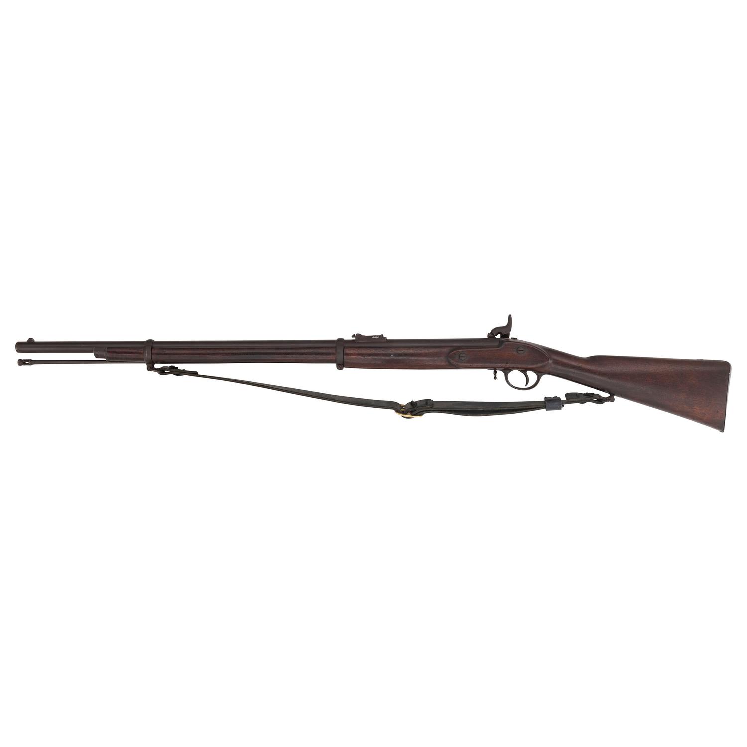 Rare Tiffany Civil War Imported British Pattern 1856 Enfield Short Rifle