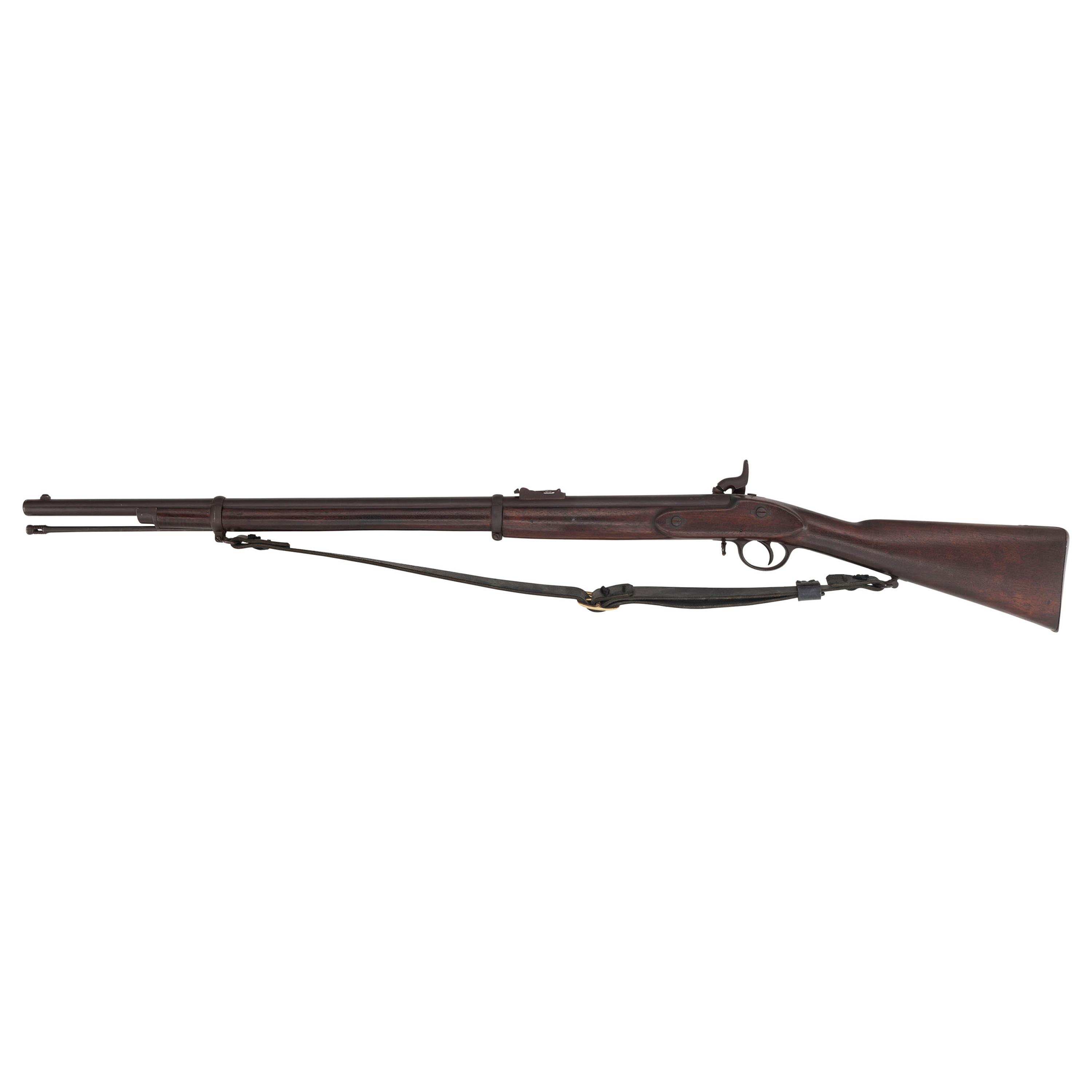 Rare Tiffany Civil War Imported British Pattern 1856 Enfield Short Rifle