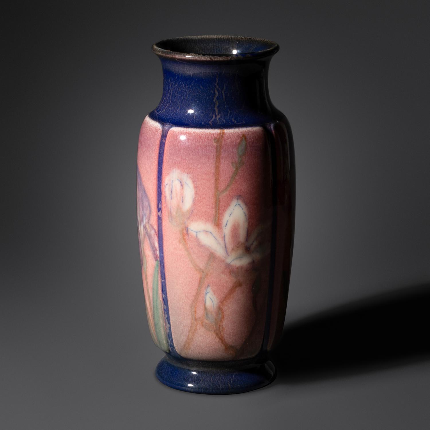 A Kataro Shirayamadani Decorated Rookwood Pottery Vase