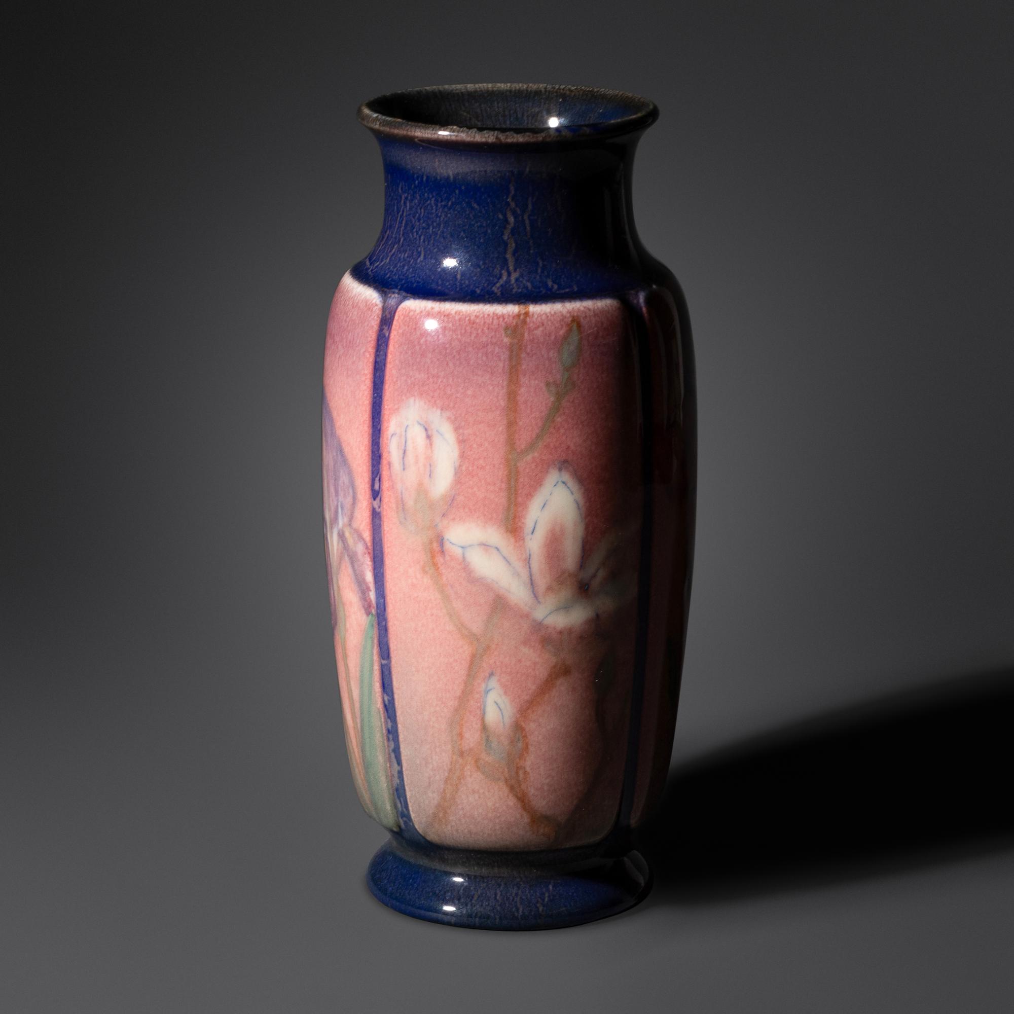 A Kataro Shirayamadani Decorated Rookwood Pottery Vase