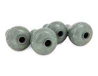 Four Korean Celadon Ground Porcelain 'Crane and Cloud' MaeByong Vases