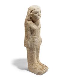 An Egyptian-Style Limestone Ushabti