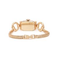 Tiffany & Co, Retro, Yellow Gold, Sapphire, and Diamond Watch