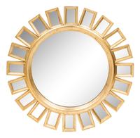 A Contemporary Sunburst Mirror