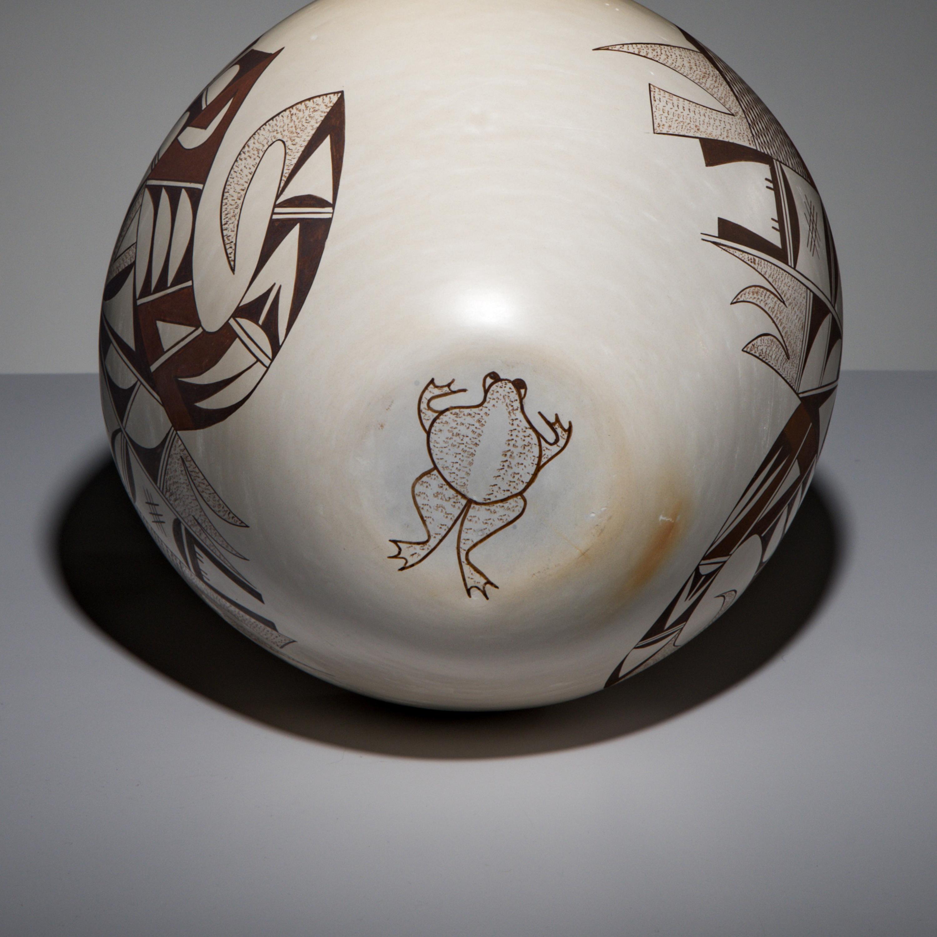 Joy Navasie (Hopi-Tewa, 1919-2012 — Pottery Wedding Vase
