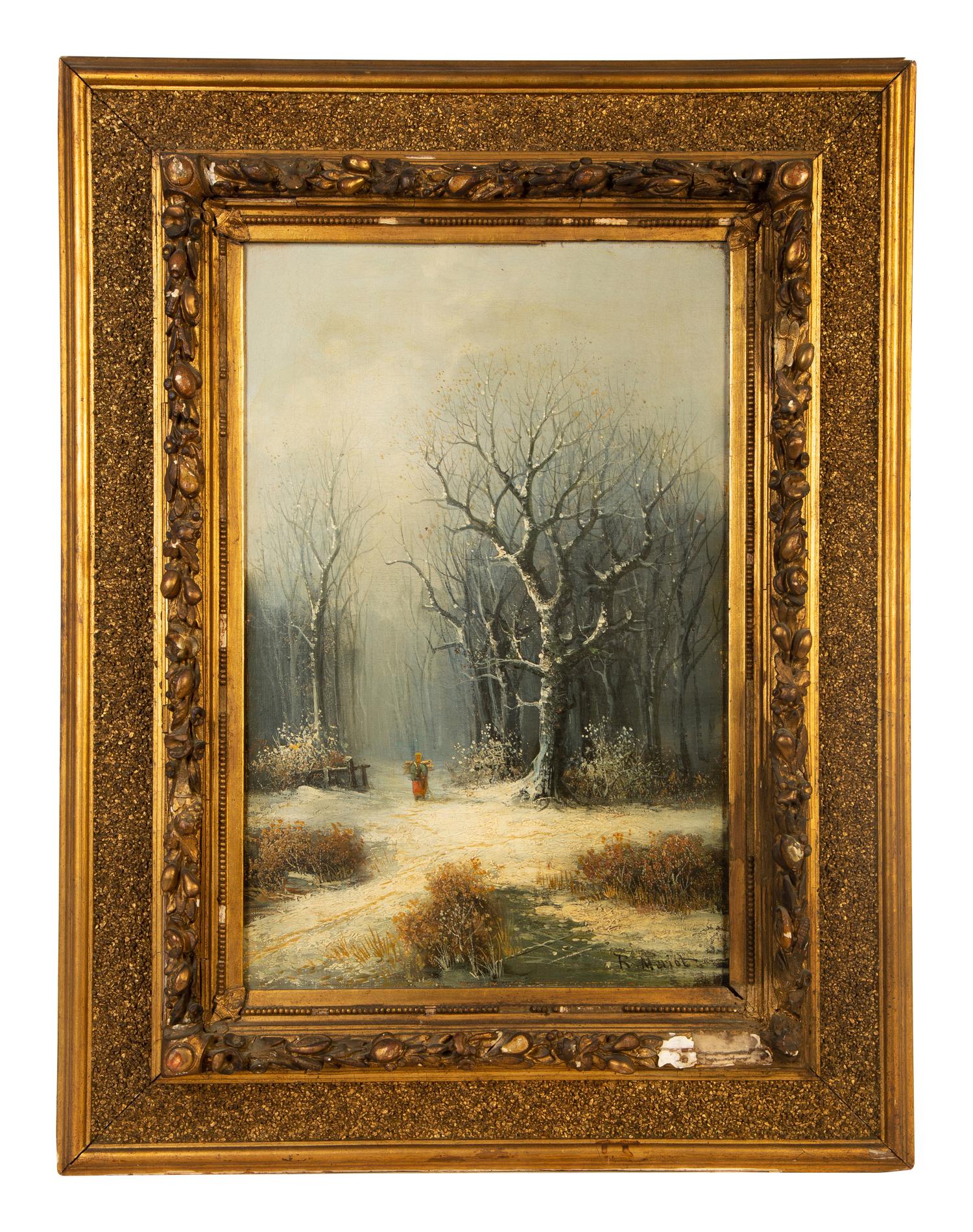 Untitled (Winter Forest Scene)