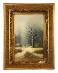 Untitled (Winter Forest Scene)