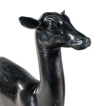 A Pair of Italian Bronze Figures of Pompeiian Fallow Deer After the Antique