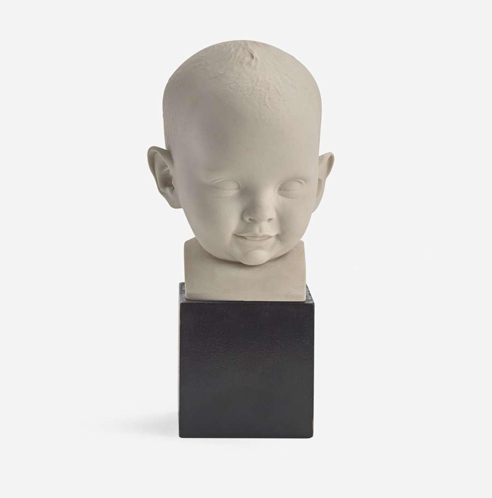 Carl Paul Jennewein (German/American, 1890-1978) Head of a Baby