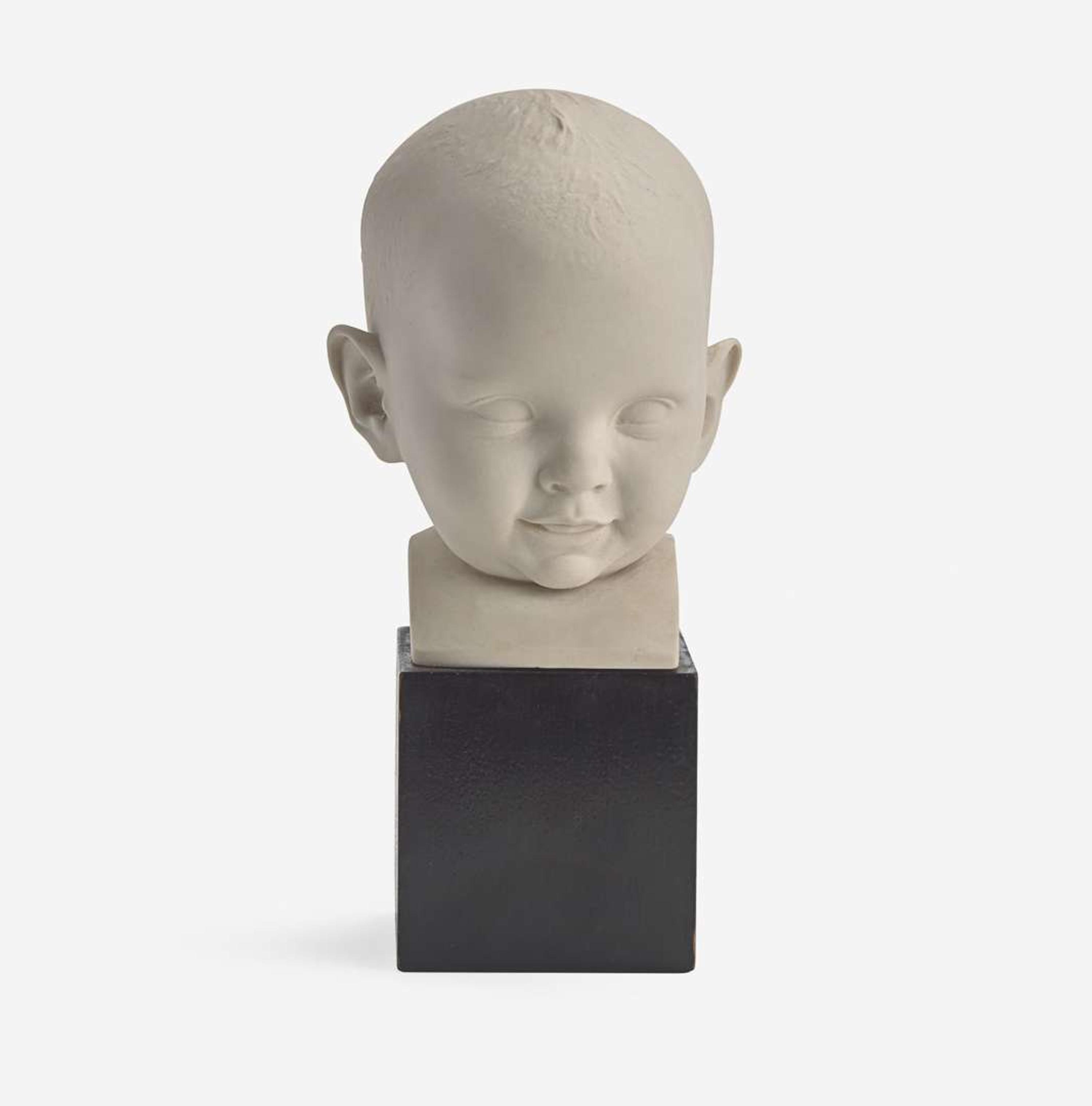 Carl Paul Jennewein (German/American, 1890-1978) Head of a Baby