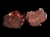 Four Chinese Carved Hardwood Figures