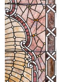 Victorian Leaded Glass Window American stained leaded glass…