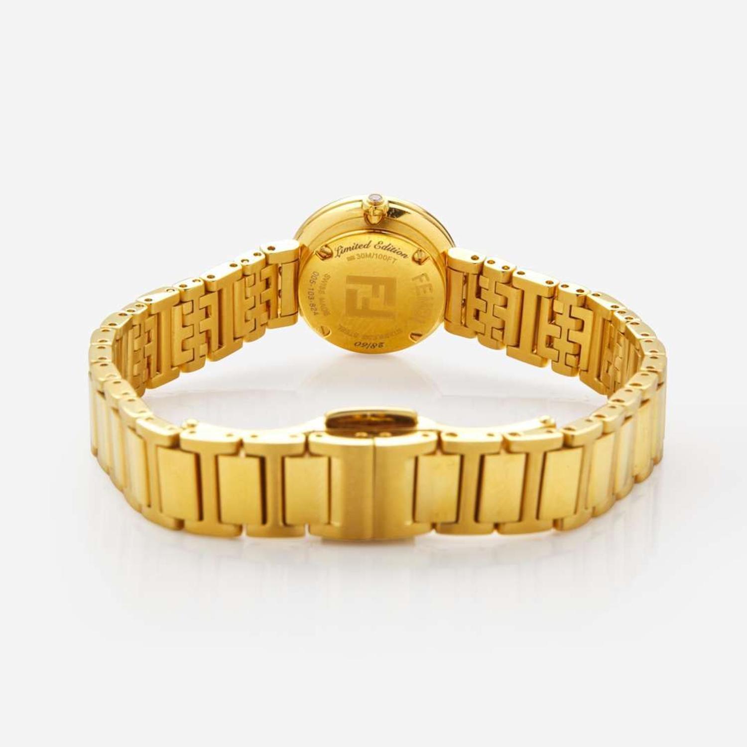 A Forever Fendi Diamond watch Fendi