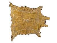 Early Southern Plains Painted Buffalo Hide Robe, Likely Comanche