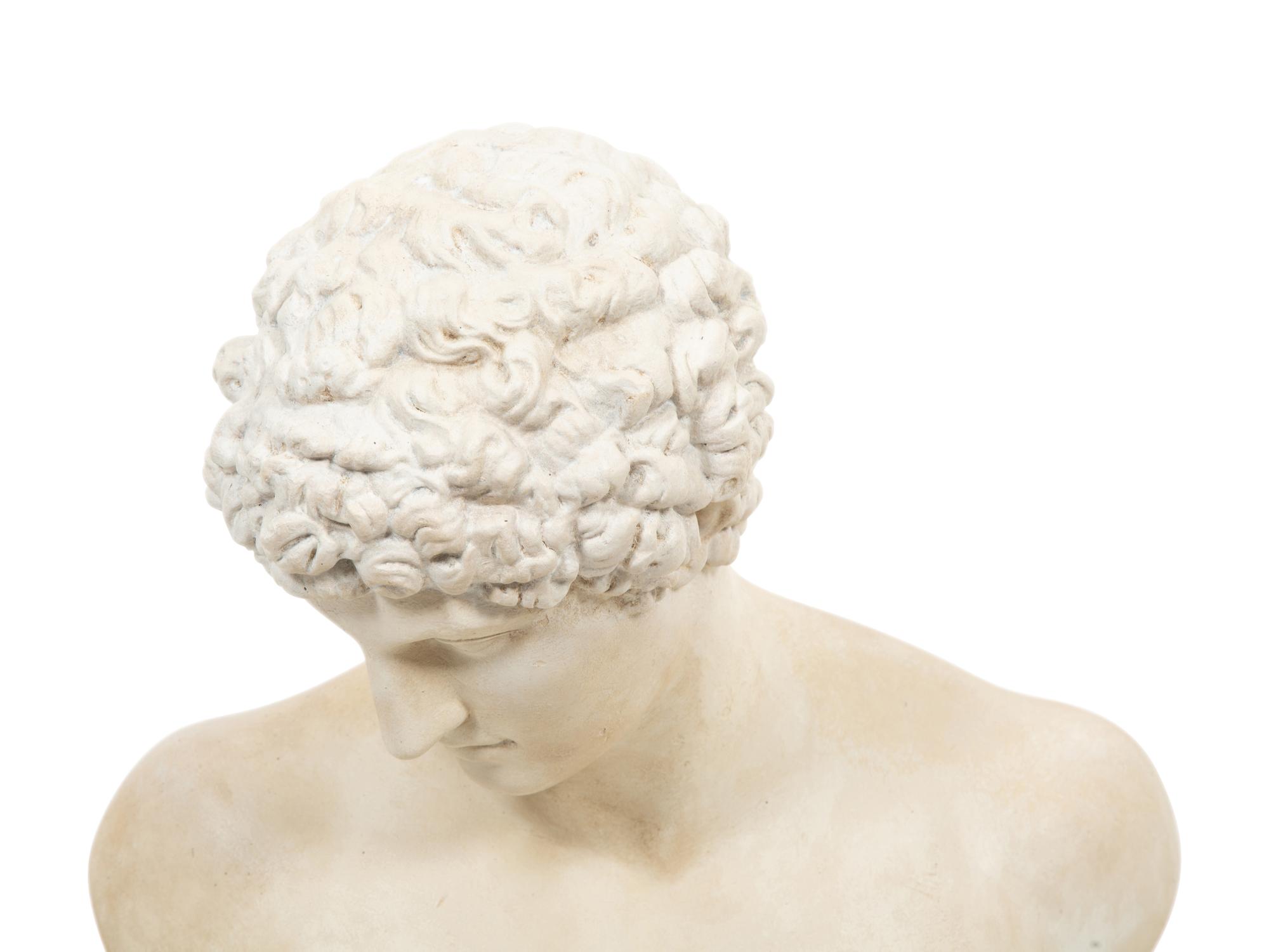 A Composition Bust of Antinous