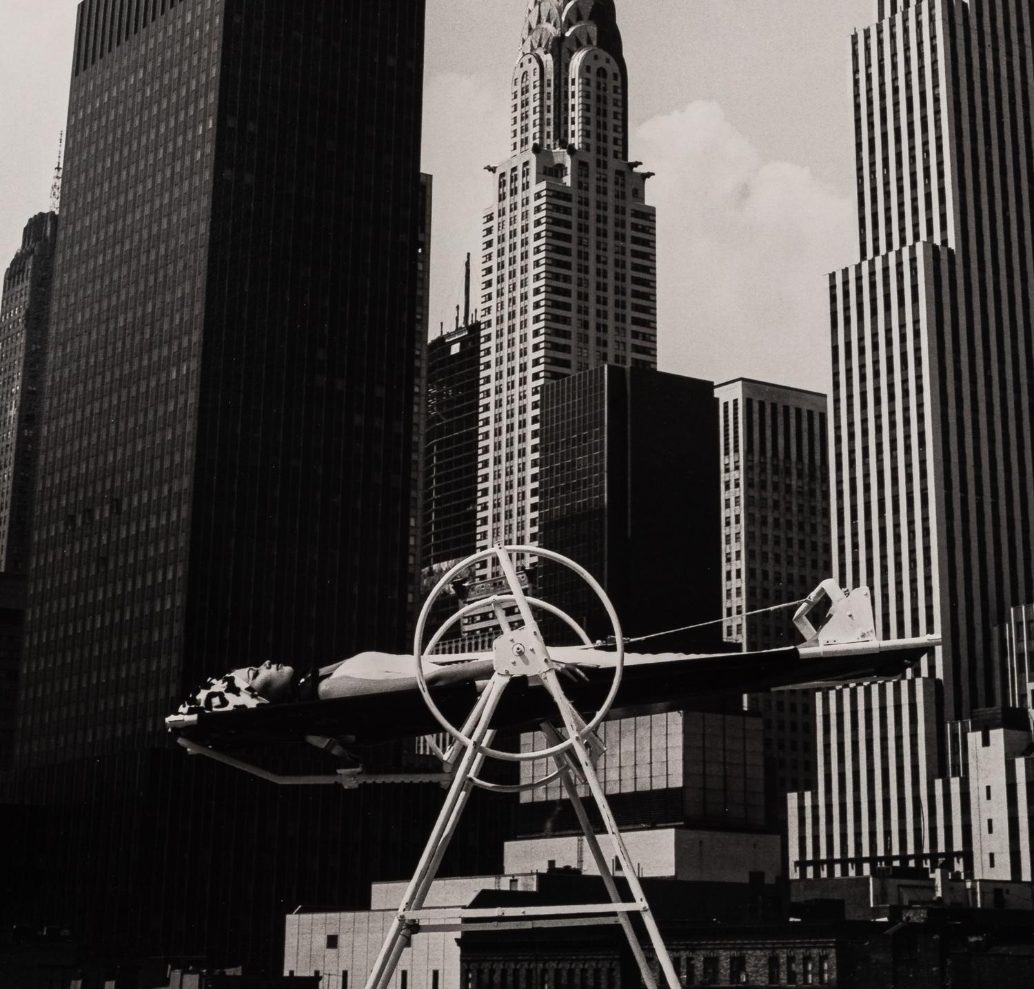 Melvin Sokolsky (1933-2022) Yoga Wheel, New York City, 1961