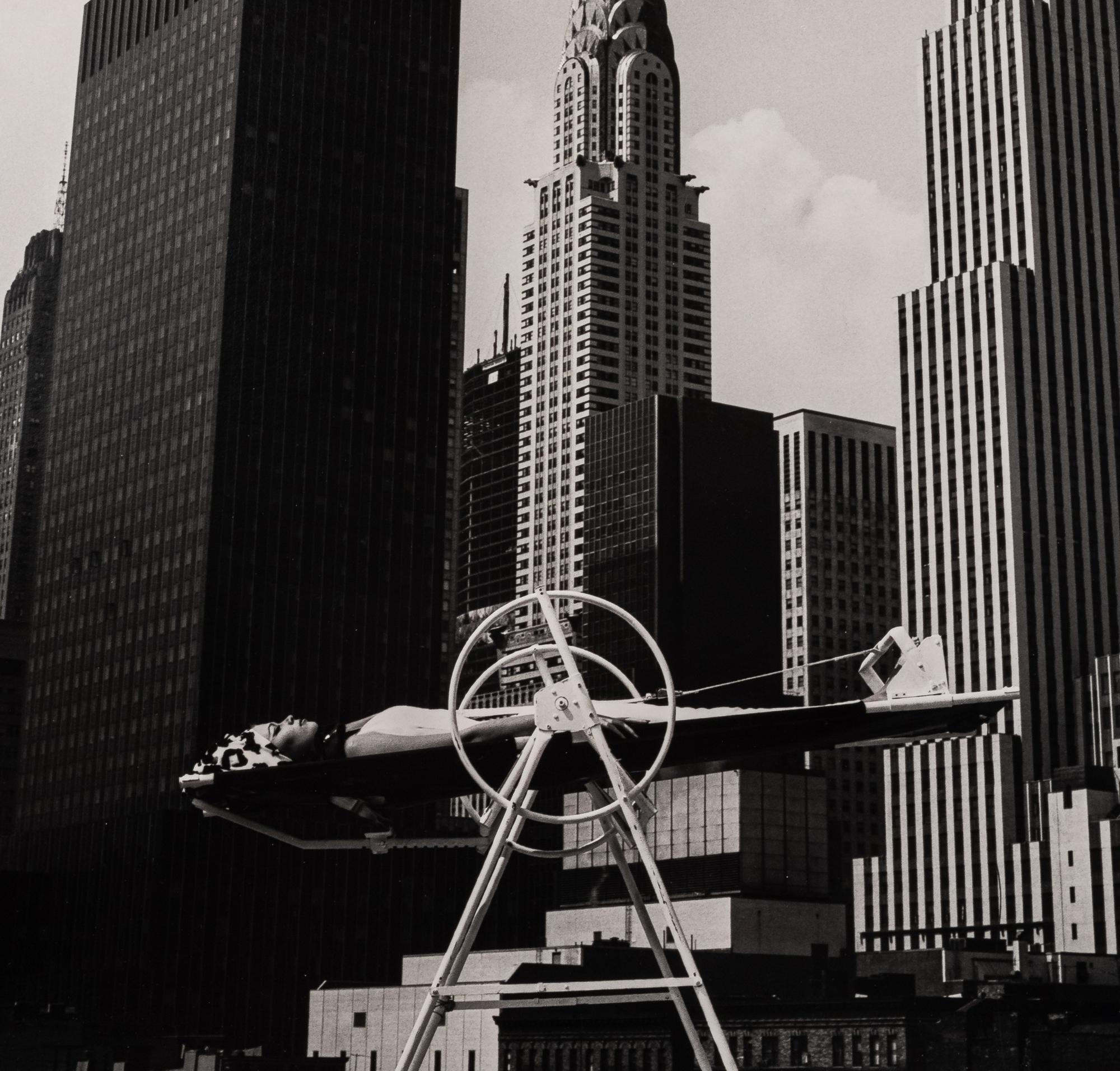 Melvin Sokolsky (1933-2022) Yoga Wheel, New York City, 1961
