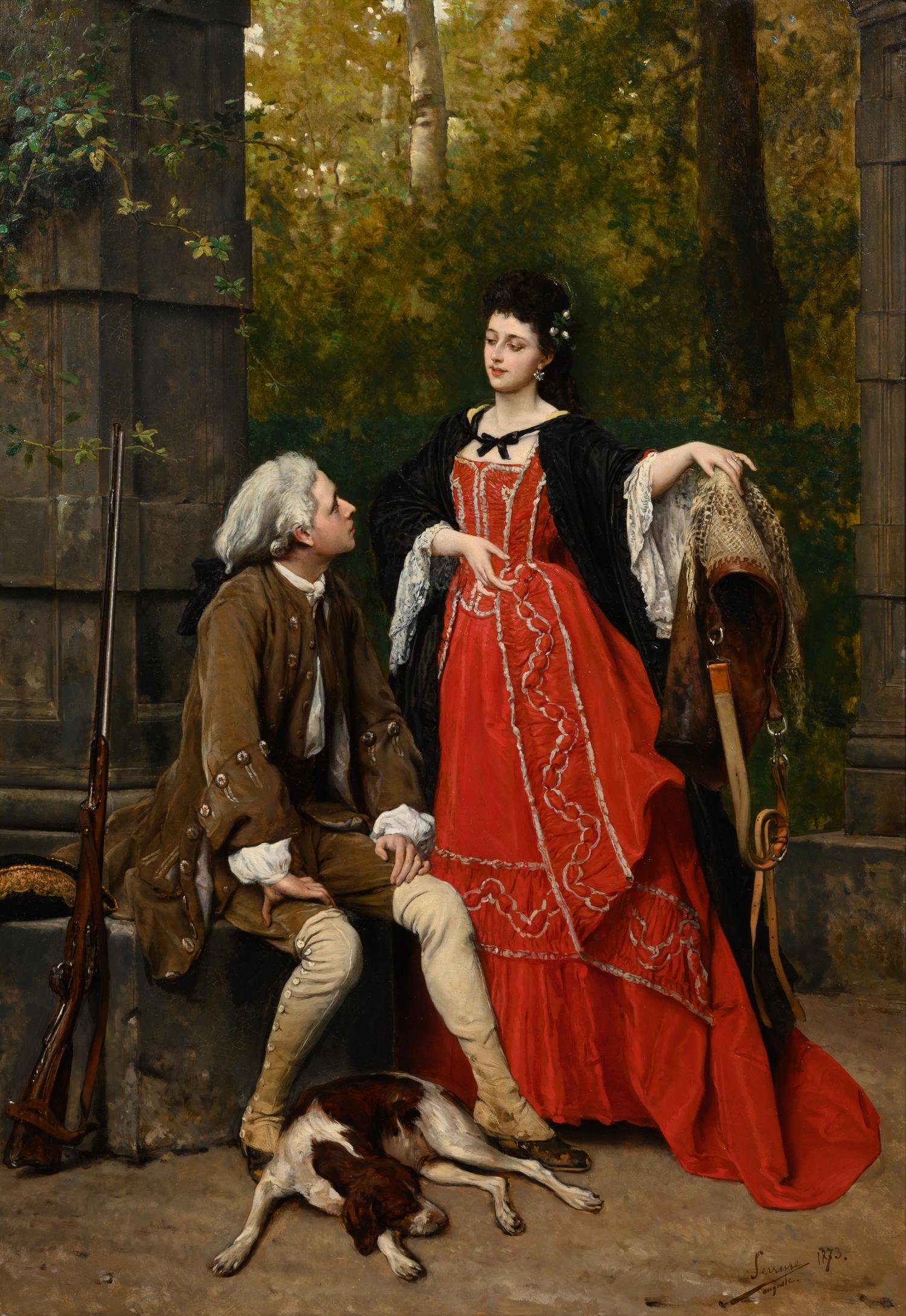 Auguste Serrure (Belgian, 1825-1903)