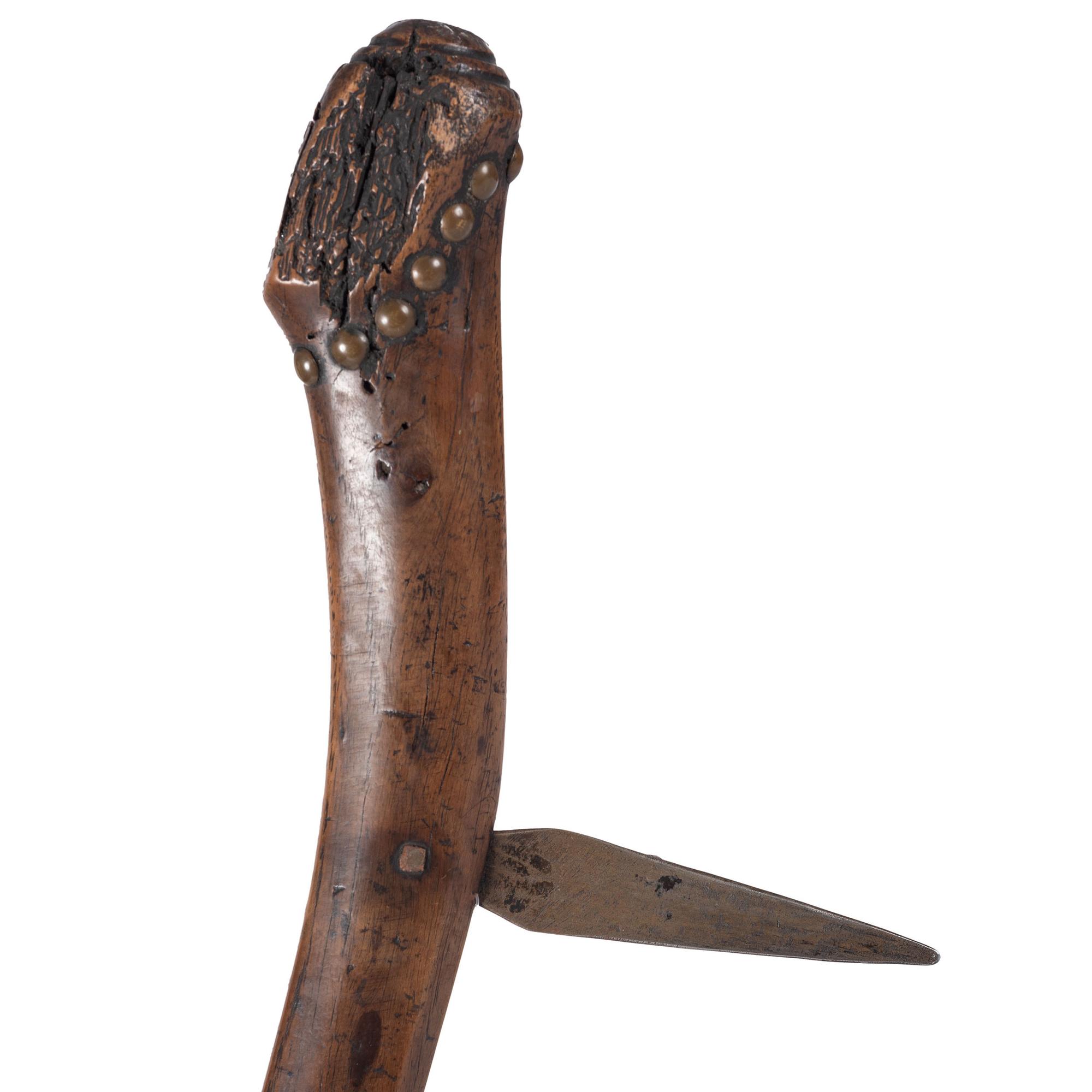 Plains Tacked Club, with Single Spike