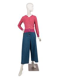 Chanel Ensemble: Cashmere Sweater, Cardigan and Jeans, 2000-10s