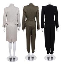 Three Yves Saint Laurent Rive Gauche Two-Piece Ensembles, 1990-2000s