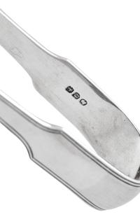 Two Silver Asparagus Tongs