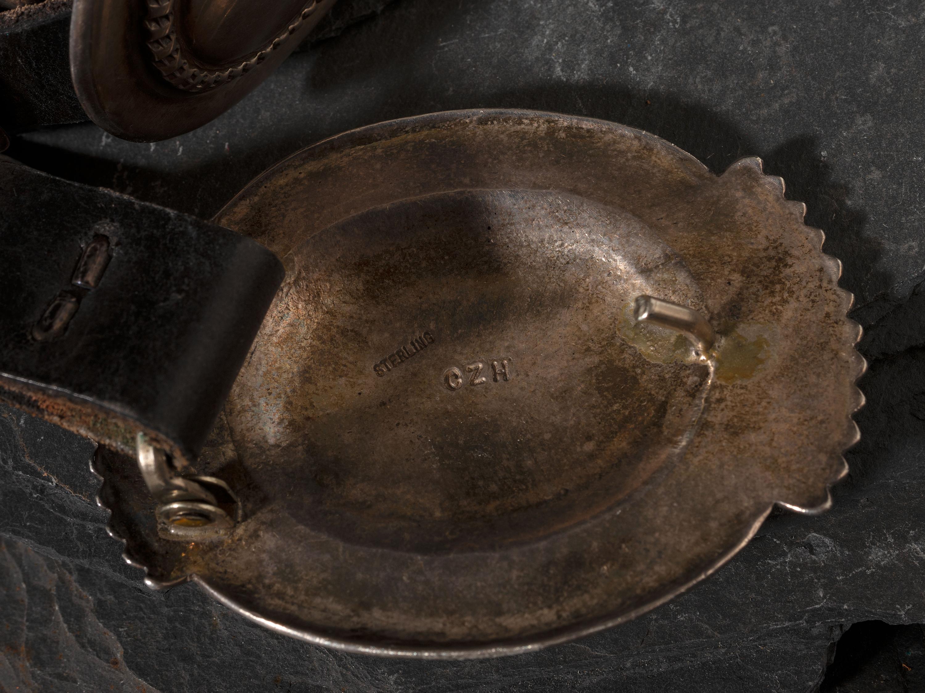 Sterling Silver Concha Belt
