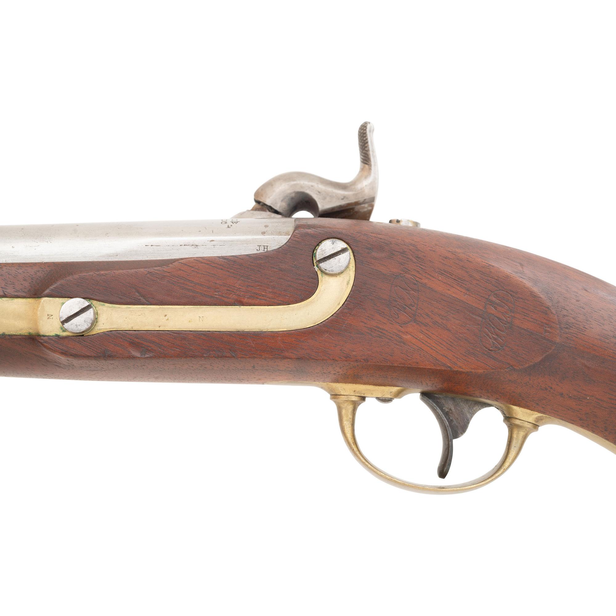 State of Massachusetts Marked US Model 1842 Pistol by Aston