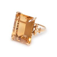 CITRINE RING