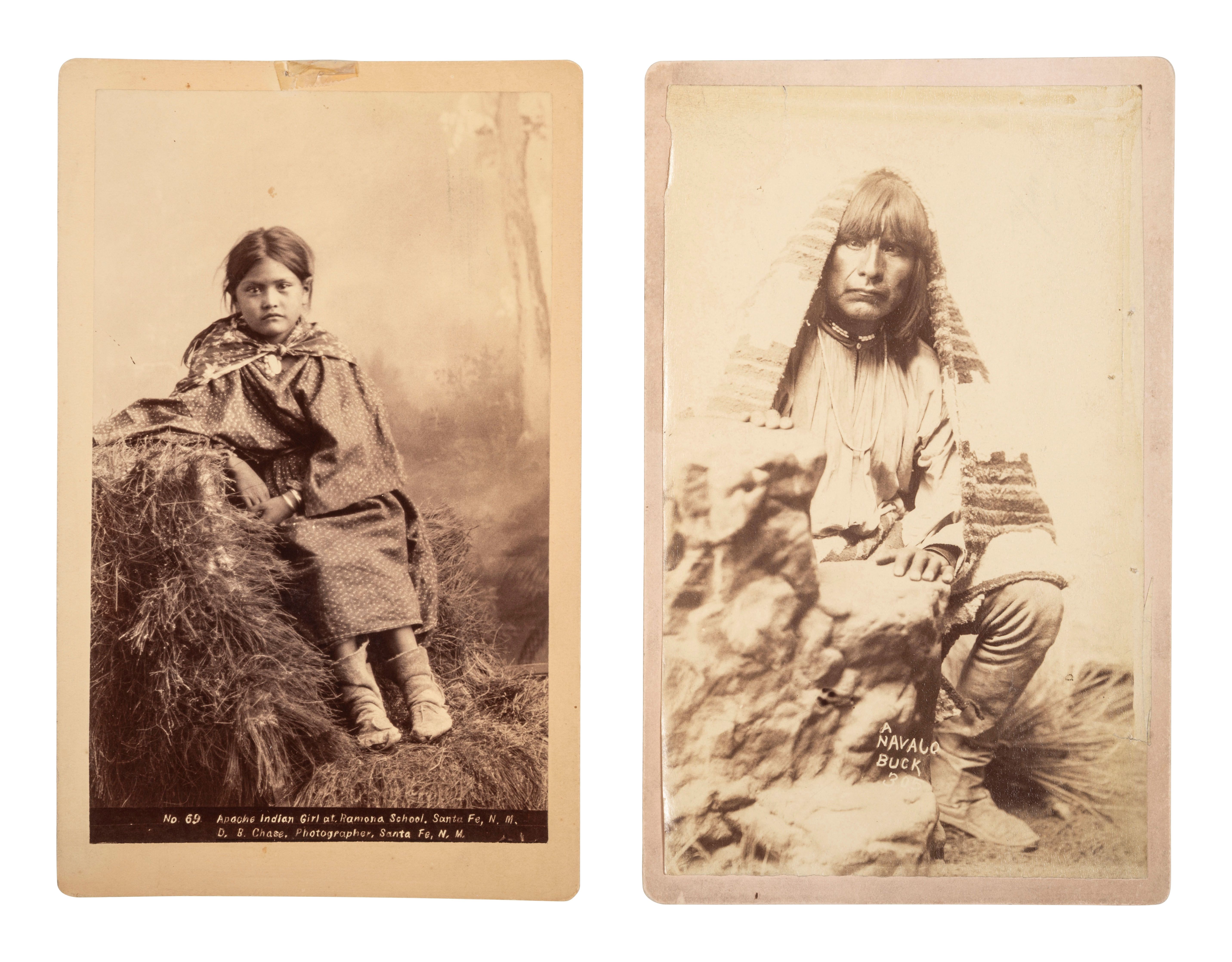 NATIVE AMERICANS]. 4 photographs of Native American | Freeman's