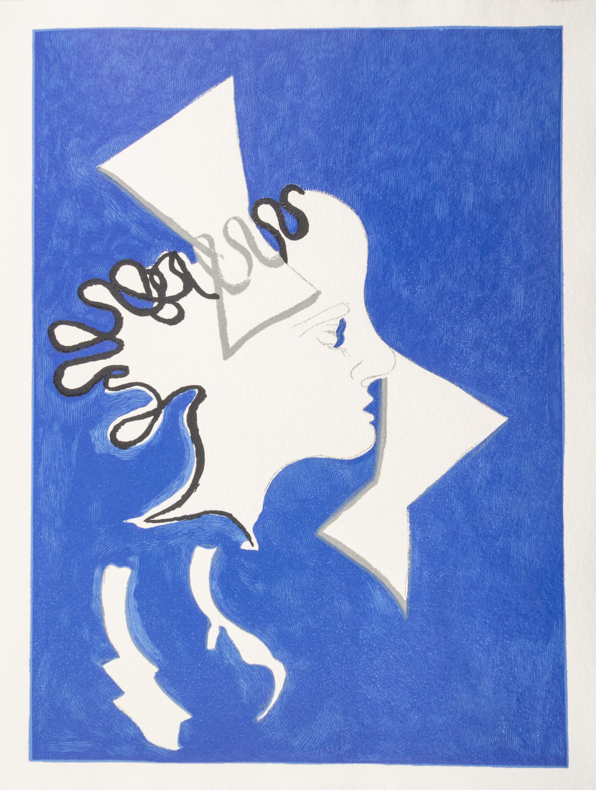 (BRAQUE, GEORGES) APOLLINAIRE. Si je mourais la-bas. Paris, 1959. Limited, signed.