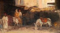 Marrakesh Streets (a pair of works)