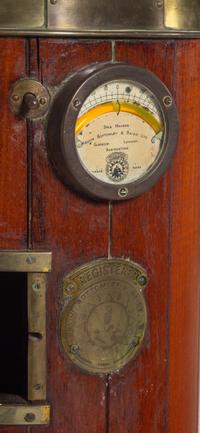 A Brass Ship's Binnacle by Kelvin, Bottomley and Baird