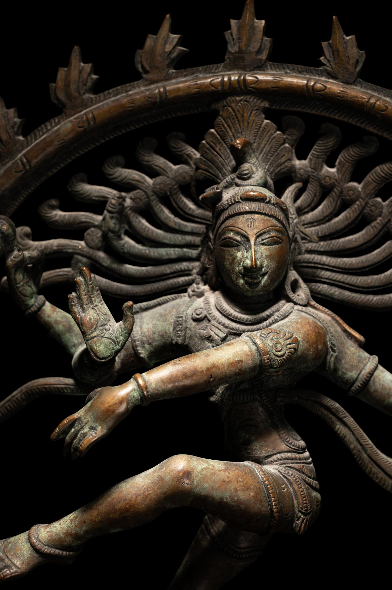 An Indian Bronze Figure of Dancing Shiva