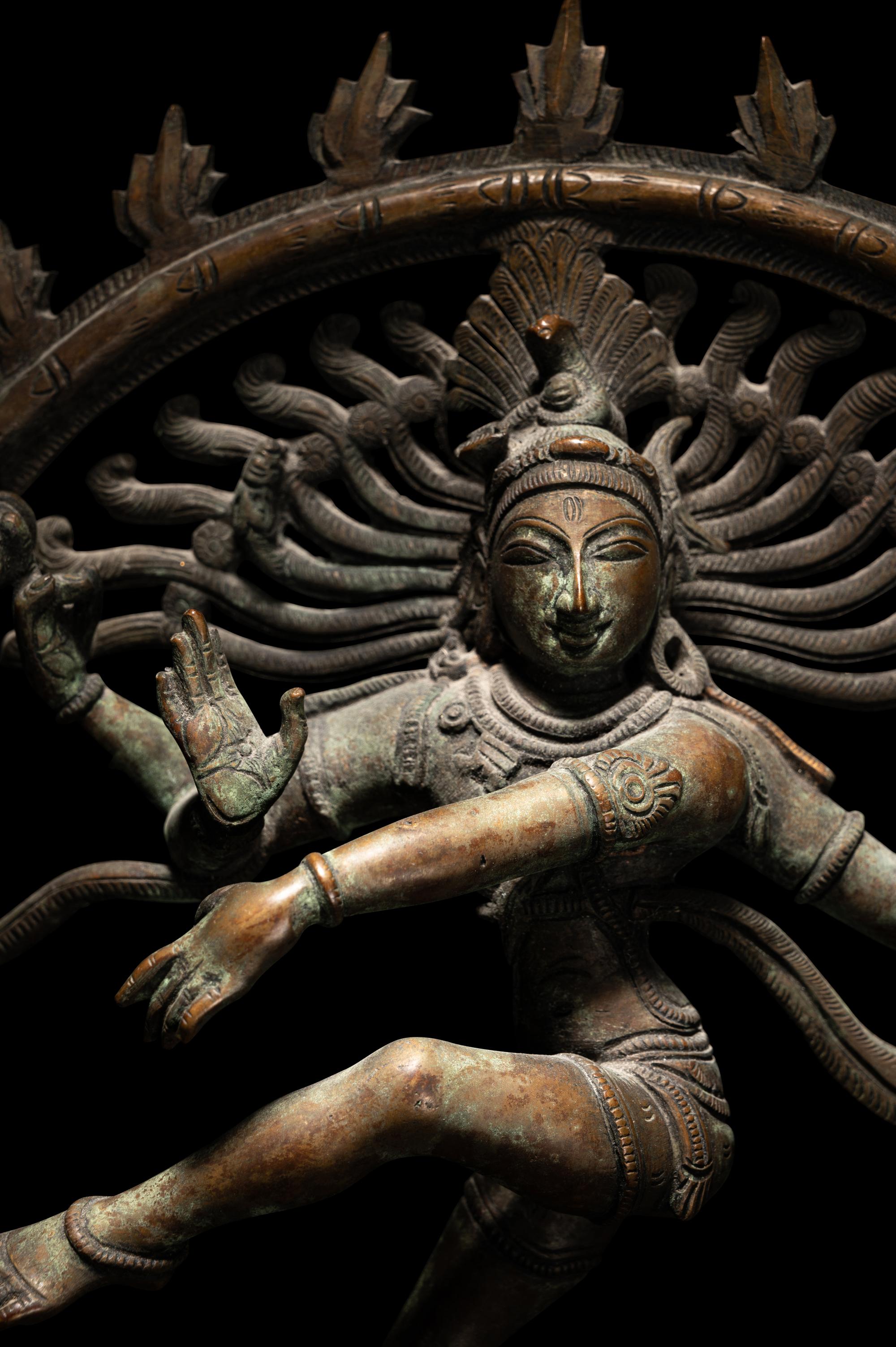 An Indian Bronze Figure of Dancing Shiva