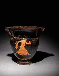 An Attic Red-Figured Column Krater