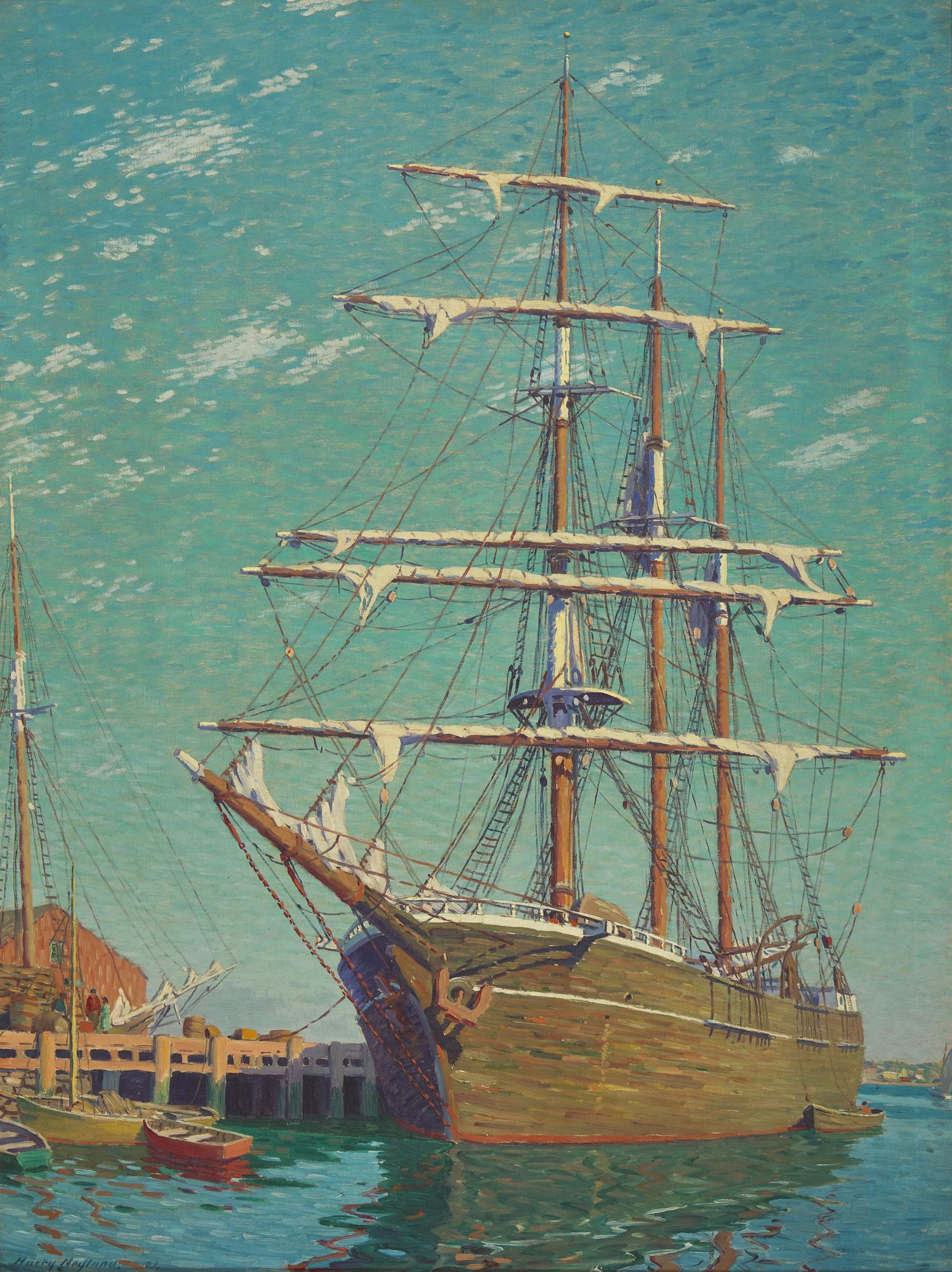 Harry Neyland (American, 1877-1958) — Furled Sails, 1921