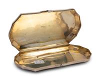 A Russian Niello Silver Cigarette Case