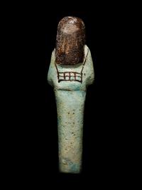 An Egyptian Faience Ushabti for Ramesesheru