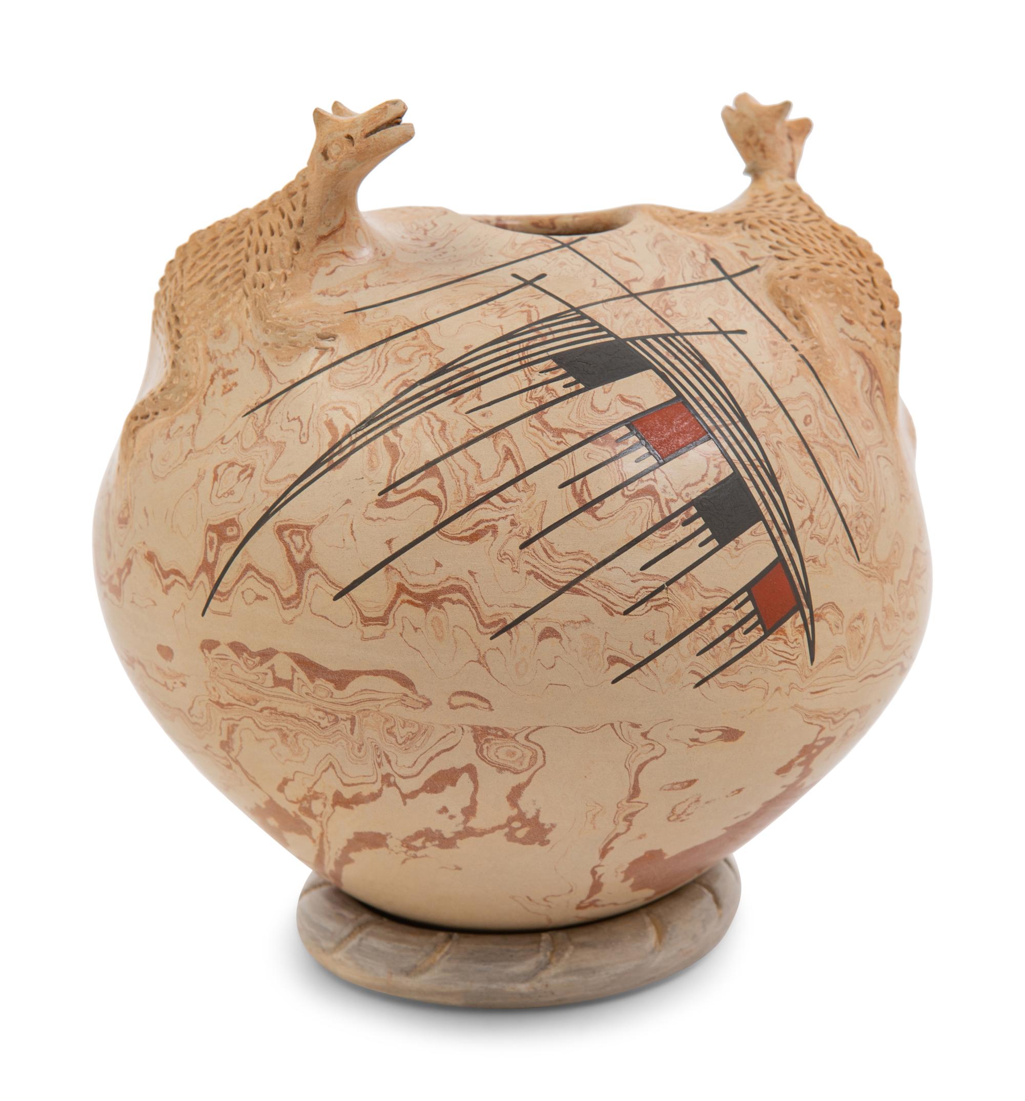 A Martha Quezada Pottery Vase