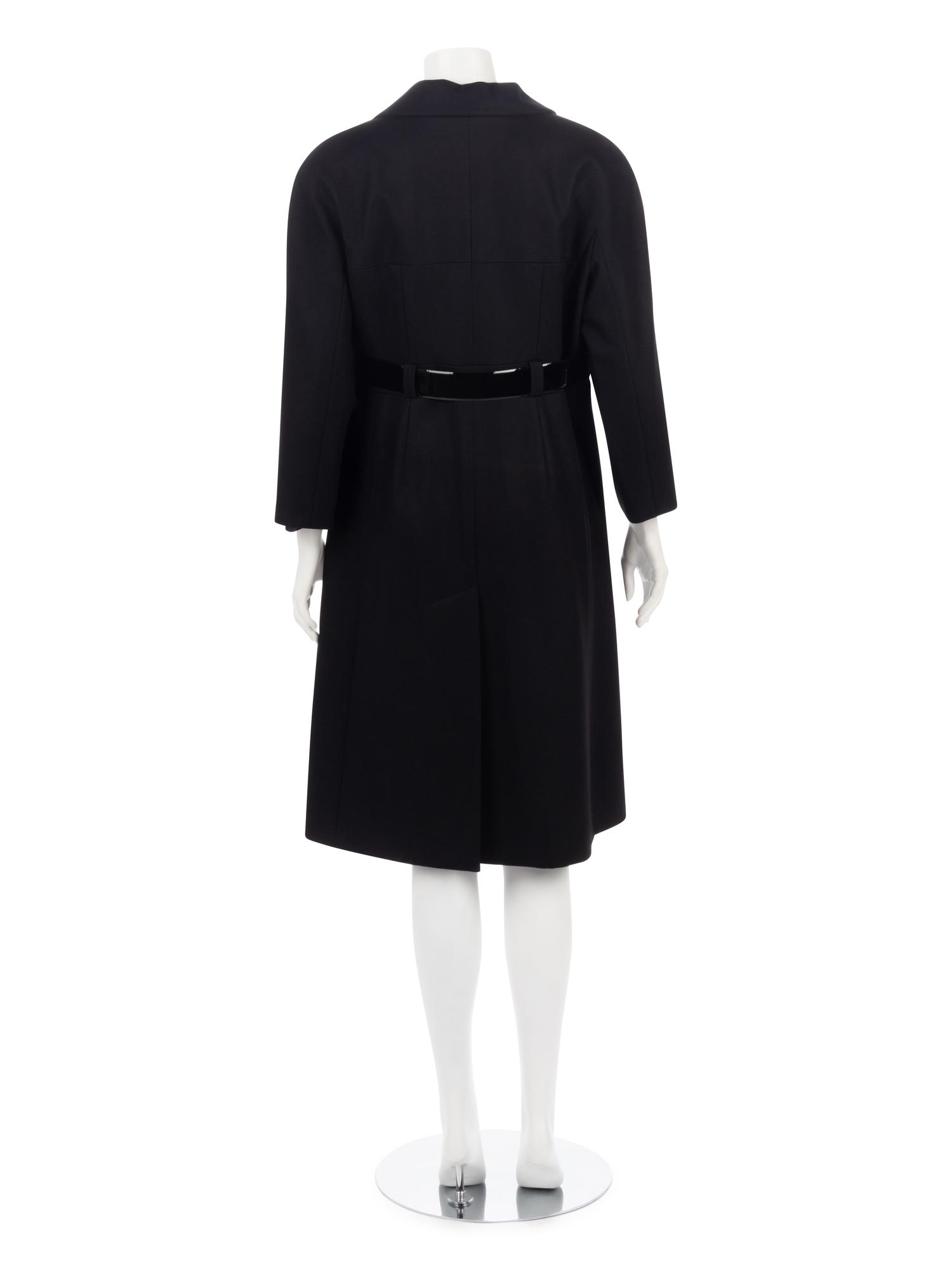 Chanel Belted Wool Pocket Coat, Fall 2007