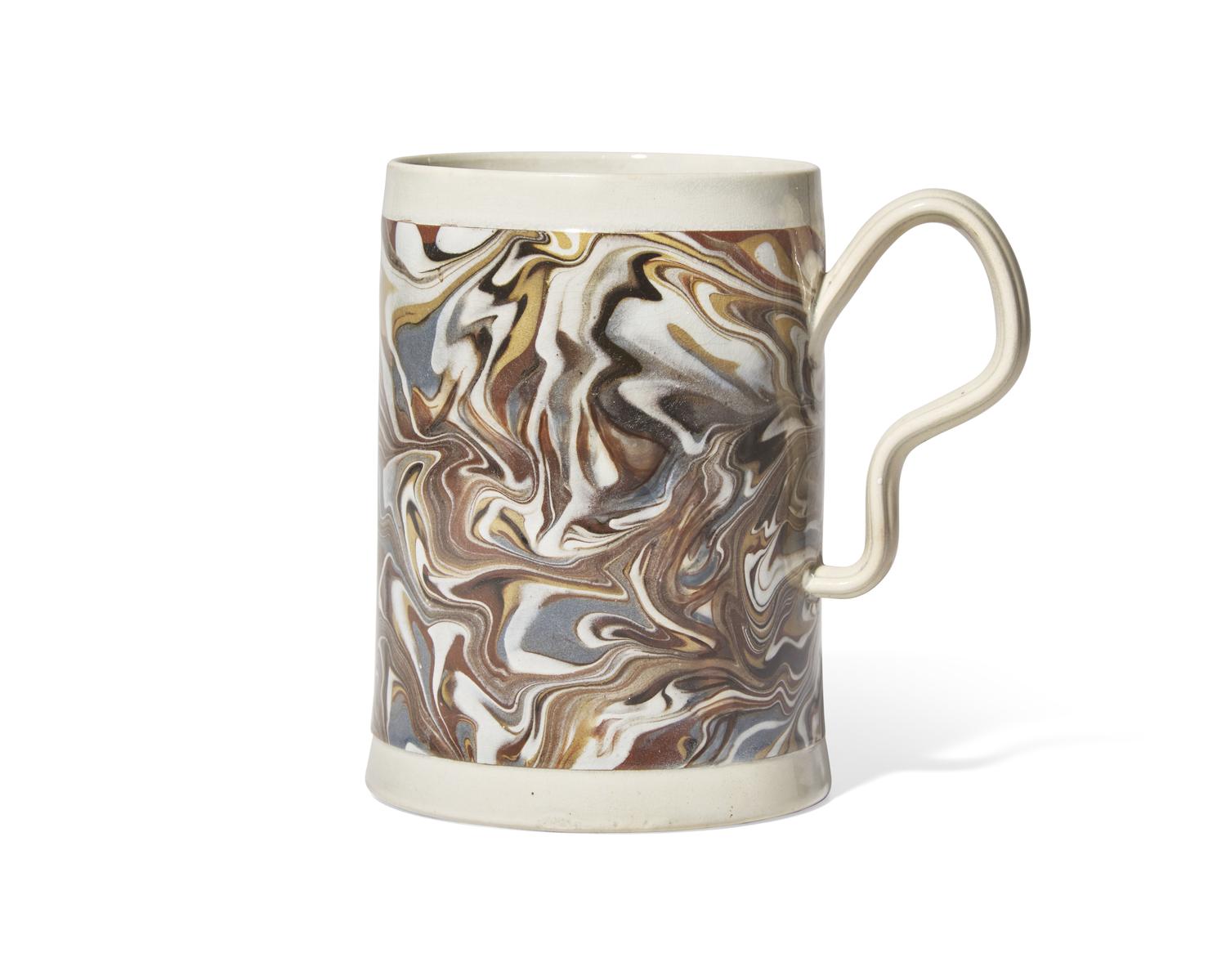 An English Mochaware Mug