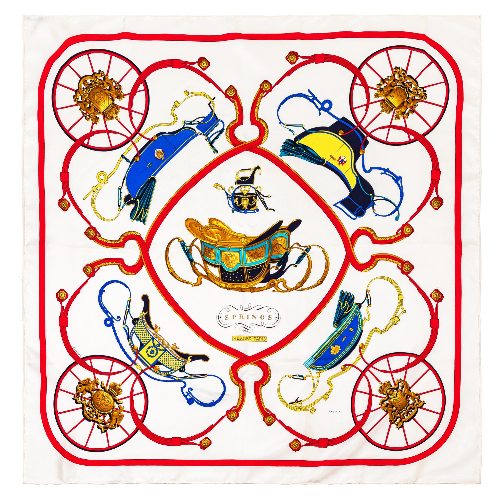 Hermès 90cm Silk Scarf